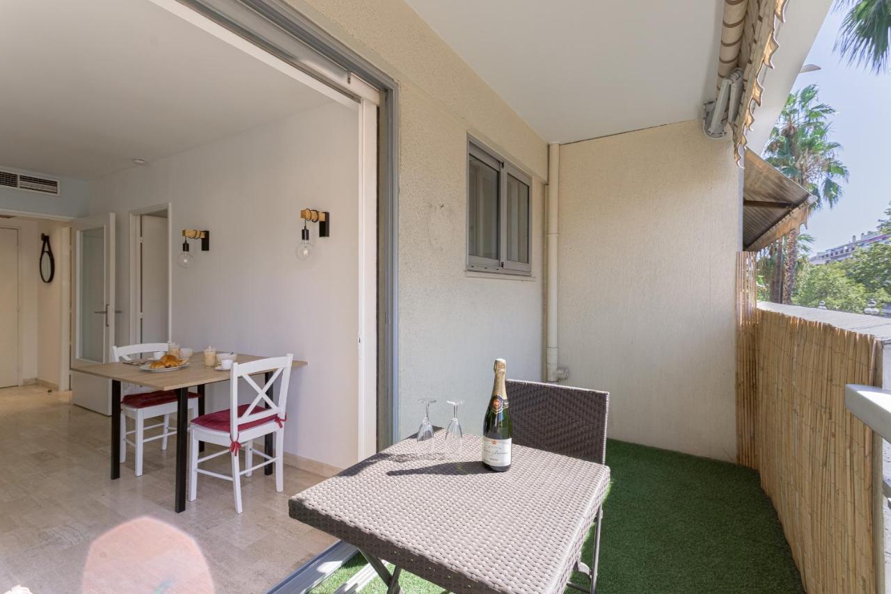 Cosy Studio - Centre Cannes - Terrasse - Clim - Wifi Exterior photo